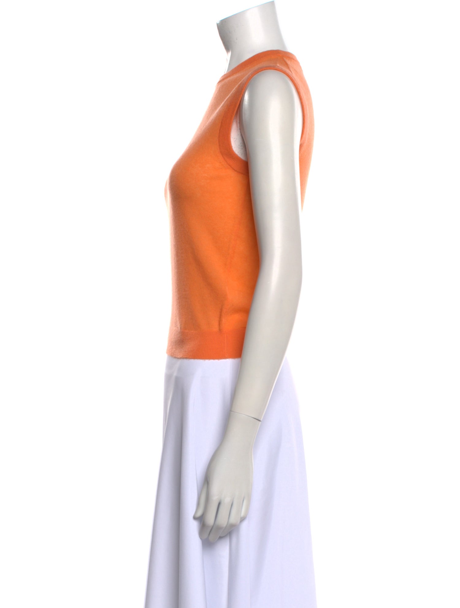 Tibi Crew Neck Sleeveless Top w/ Tags