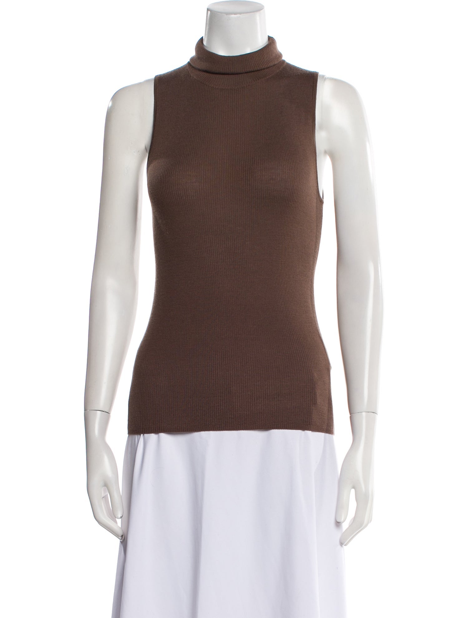 Tibi Wool Turtleneck Top