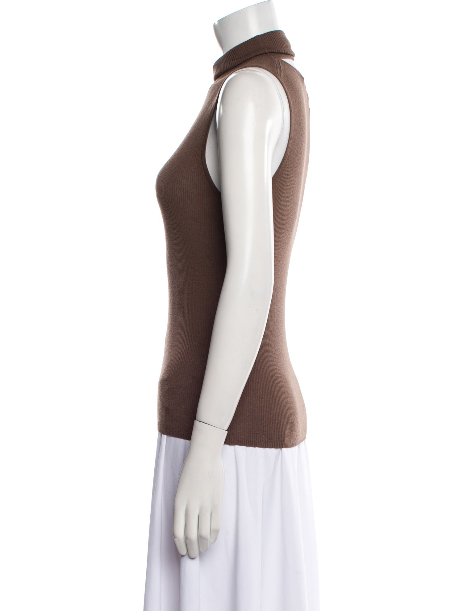 Tibi Wool Turtleneck Top