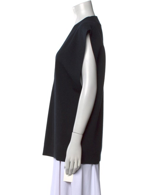 Tibi Merino Wool V-Neck Blouse