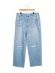 Tibi High-Rise Wide Leg Jeans
