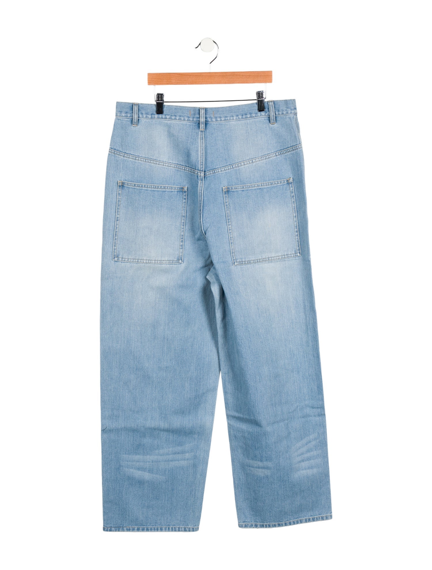 Tibi High-Rise Wide Leg Jeans