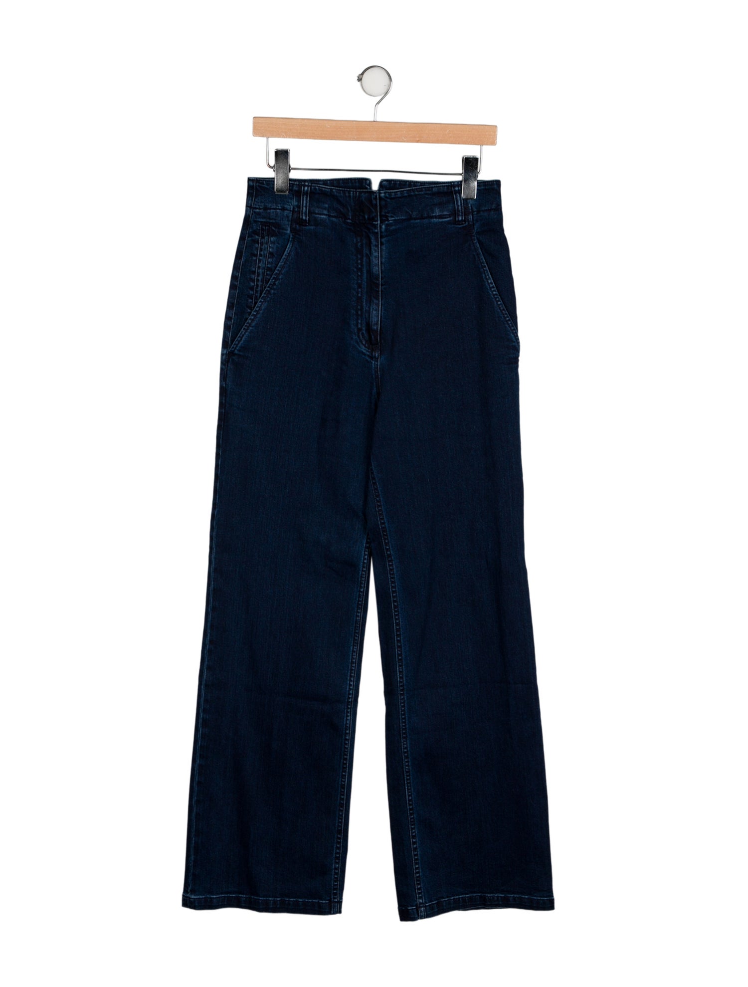 Tibi High-Rise Wide Leg Jeans w/ Tags