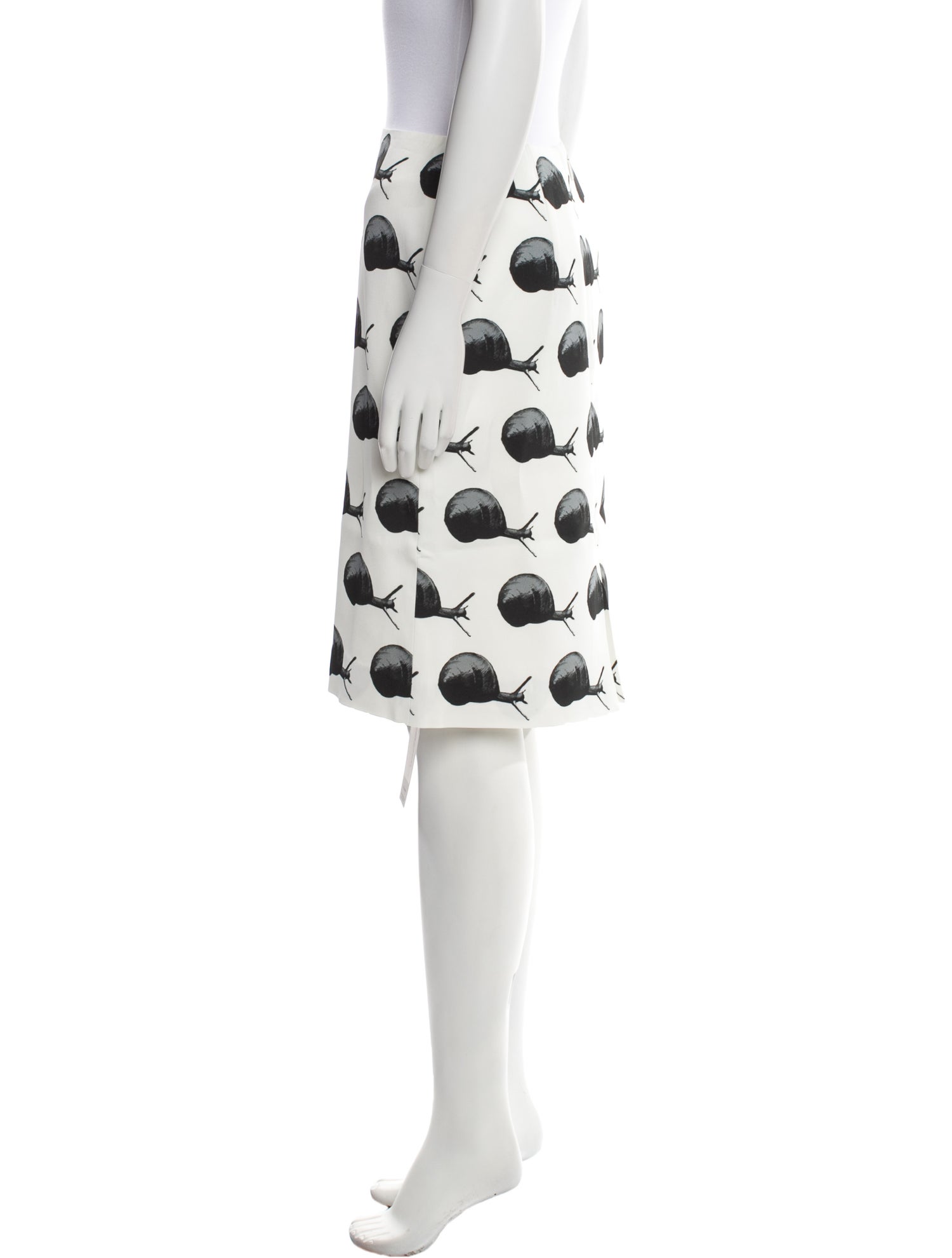 Tibi Printed Knee-Length Skirt w/ Tags