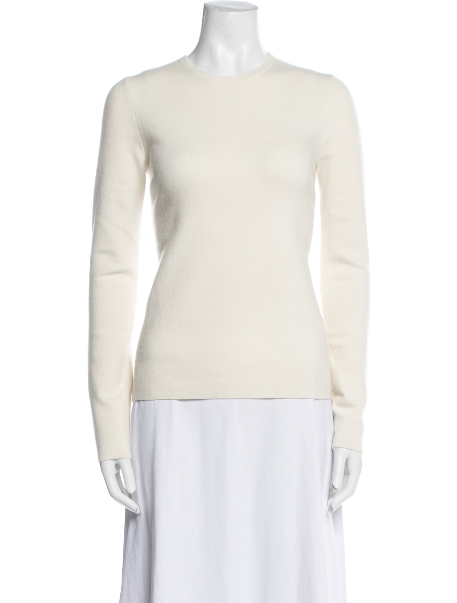 Tibi Cashmere Crew Neck Sweater