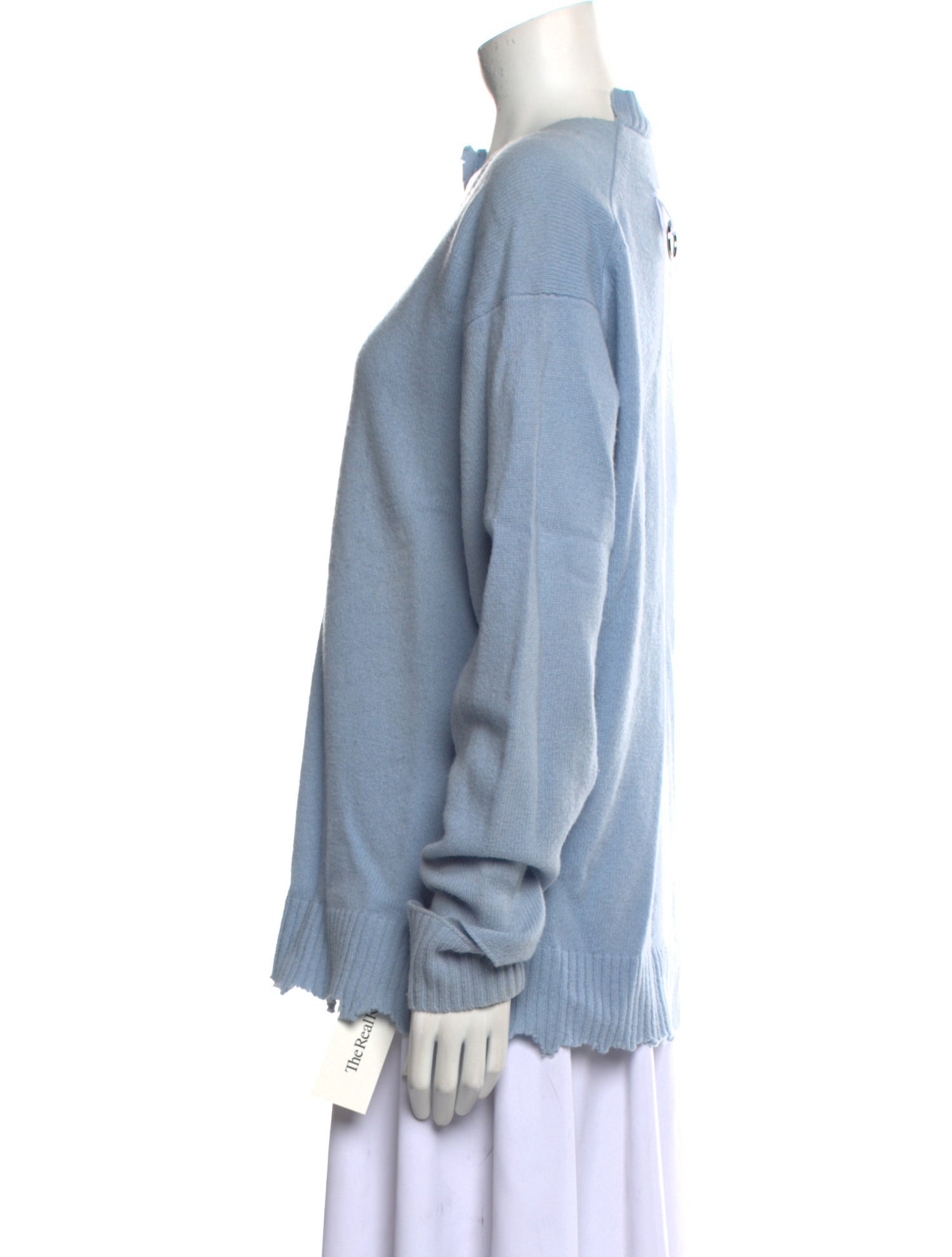 Tibi Lambswool Crew Neck Sweater