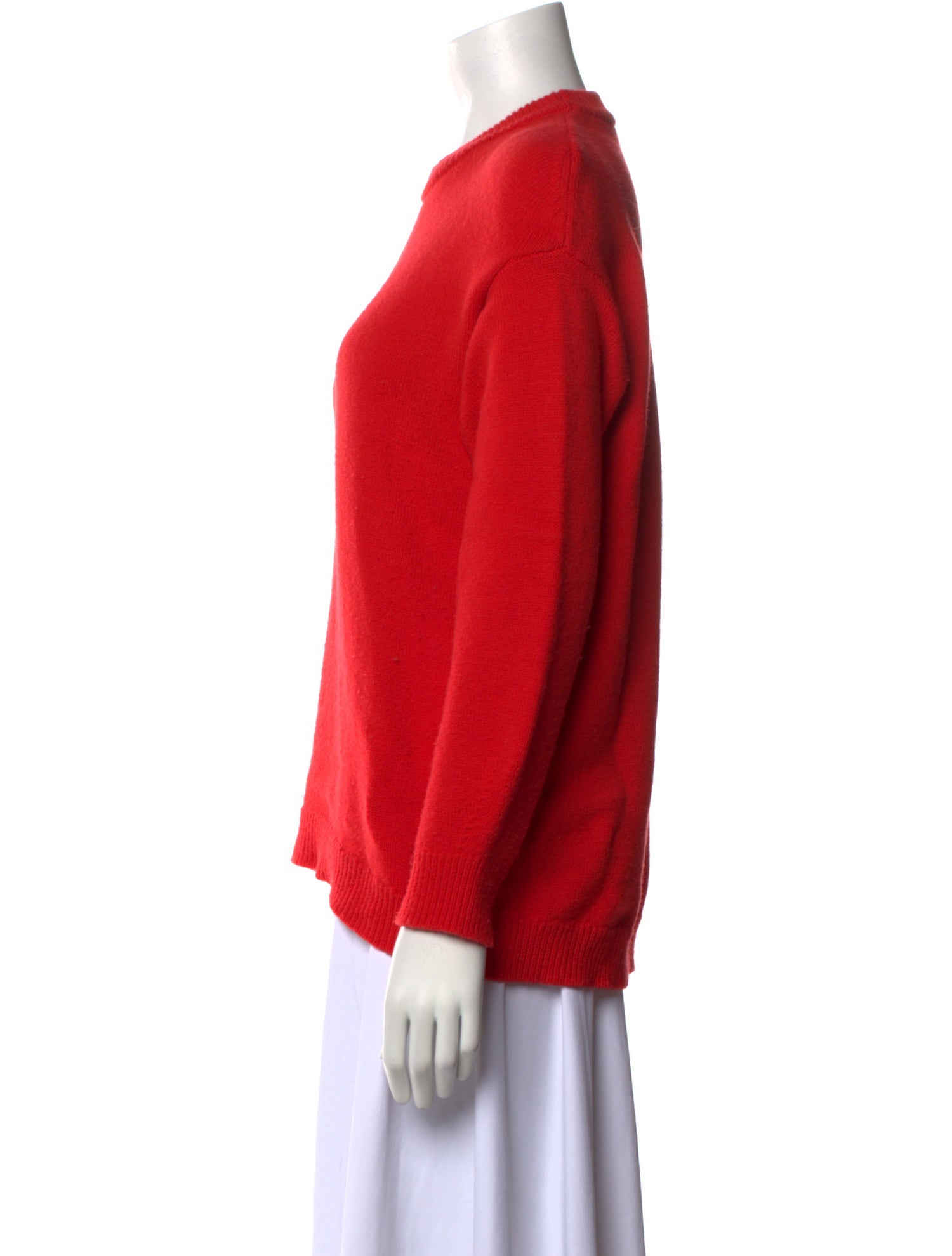 Tibi Wool Crew Neck Sweater