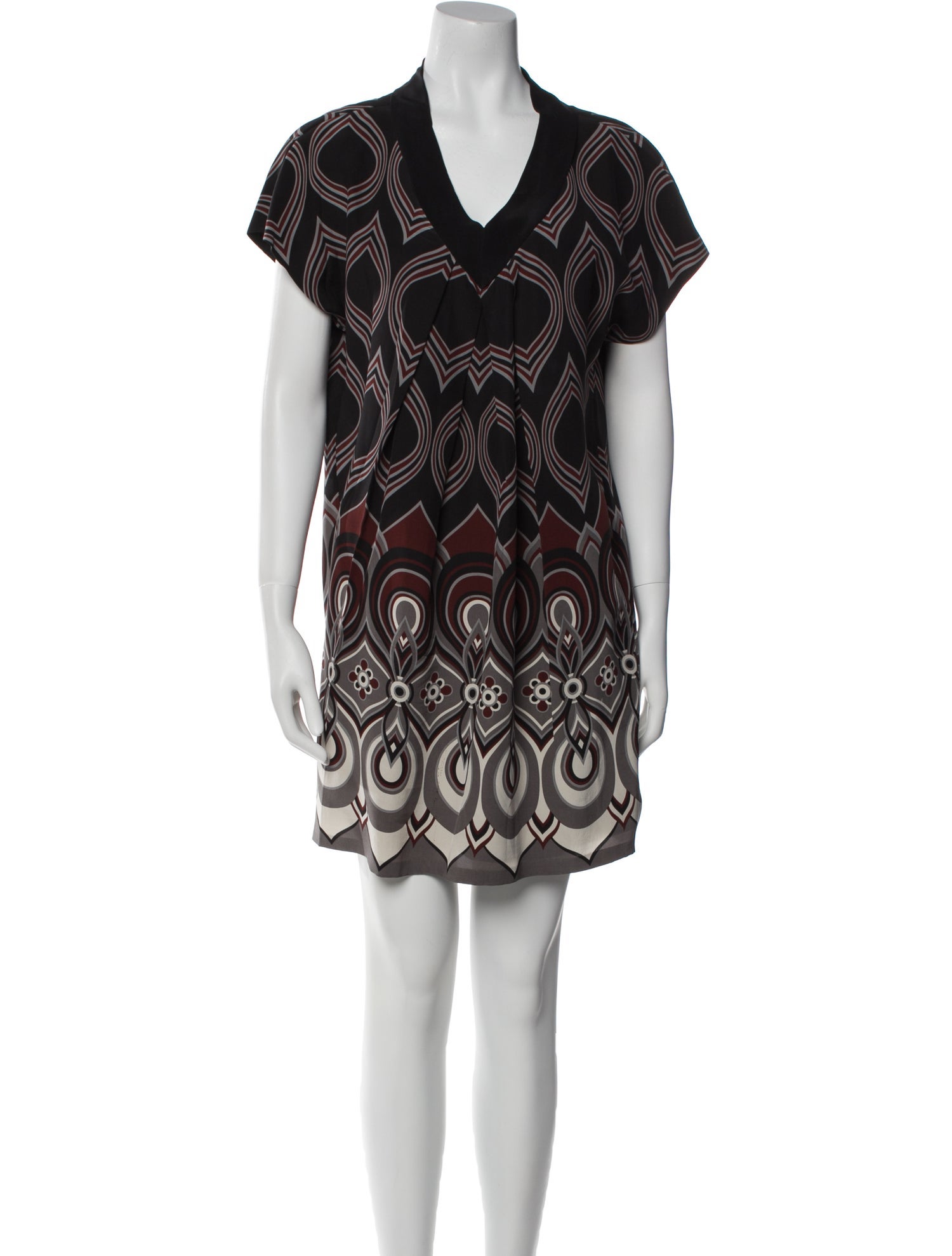 Tibi Silk Mini Dress