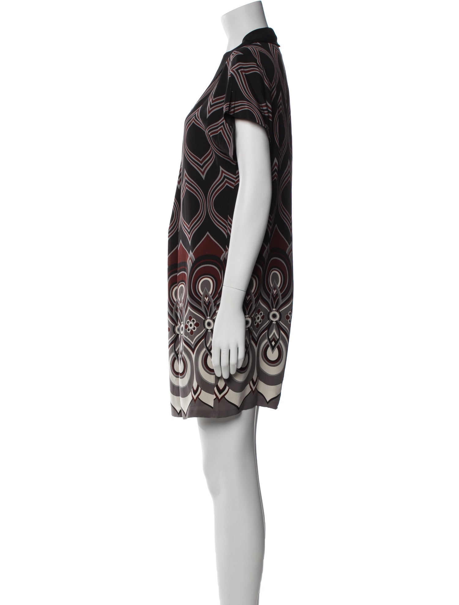 Tibi Silk Mini Dress