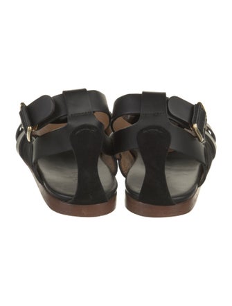 Tibi Suede Slingback Flats