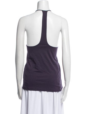 Tibi Scoop Neck Sleeveless Top