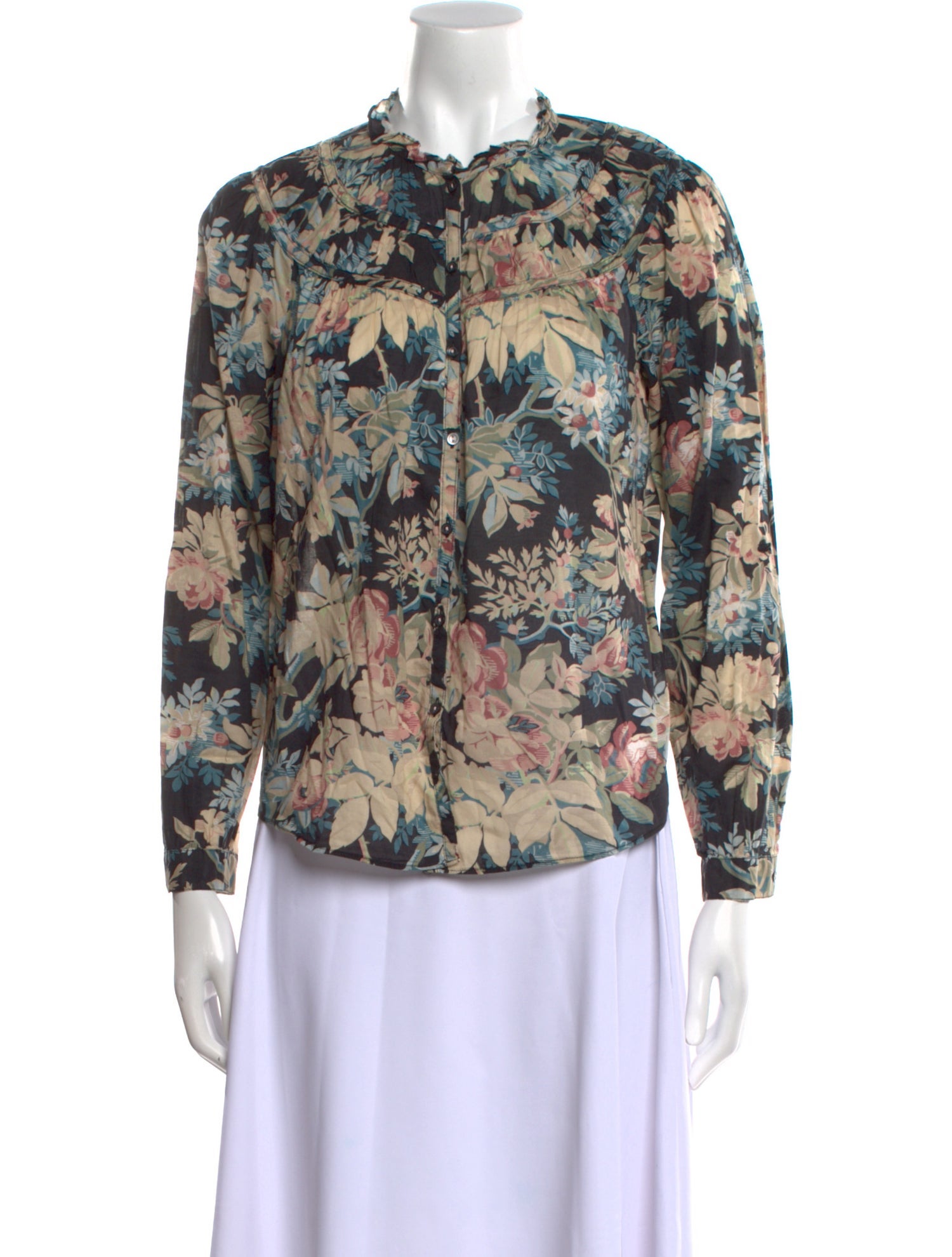 Tibi Floral Print Mini Dress