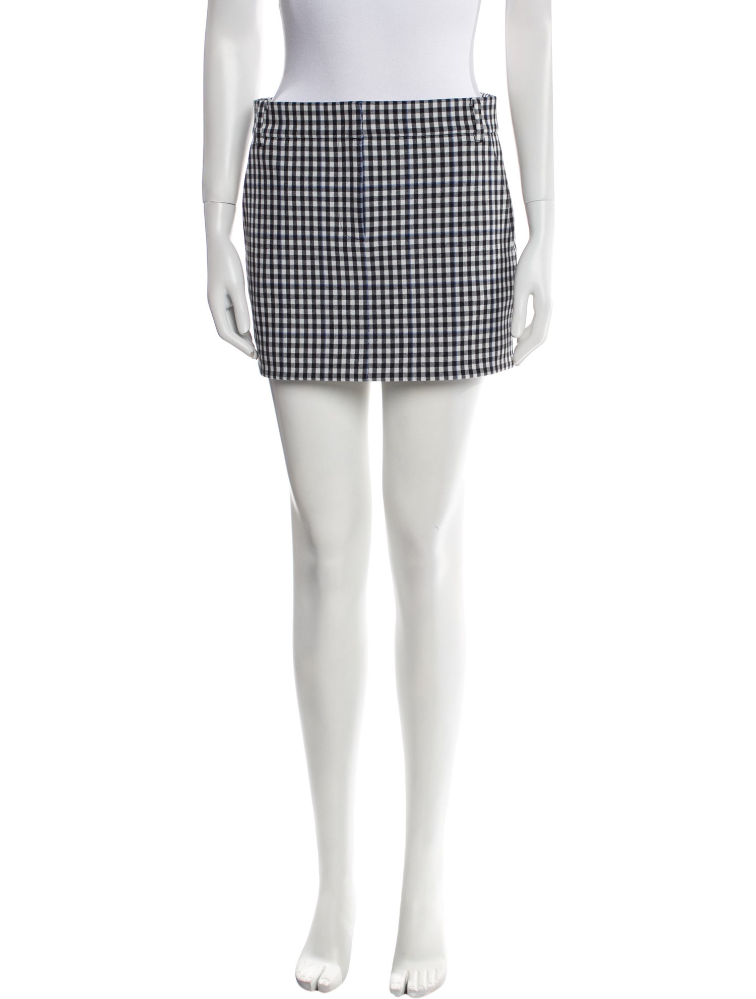 Tibi Plaid Print Mini Skirt w/ Tags