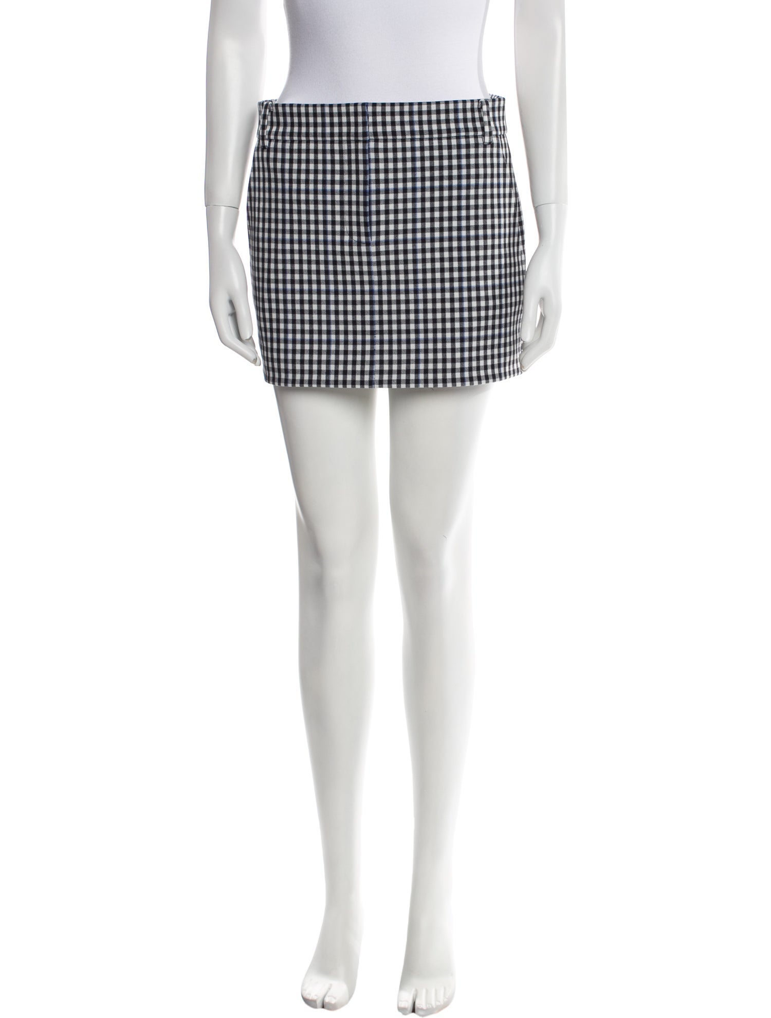 Tibi Plaid Print Mini Skirt w/ Tags