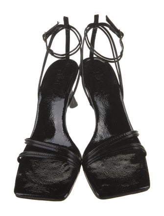 Tibi Patent Leather Sandals