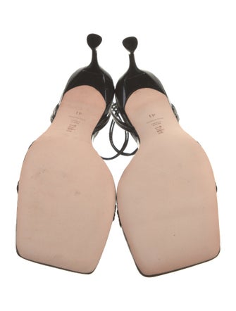 Tibi Patent Leather Sandals