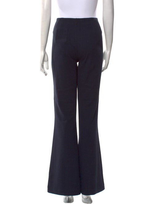 Tibi Plaid Print Wide Leg Pants