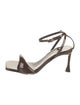 Tibi Patent Leather Sandals