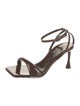 Tibi Patent Leather Sandals