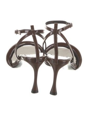 Tibi Patent Leather Sandals