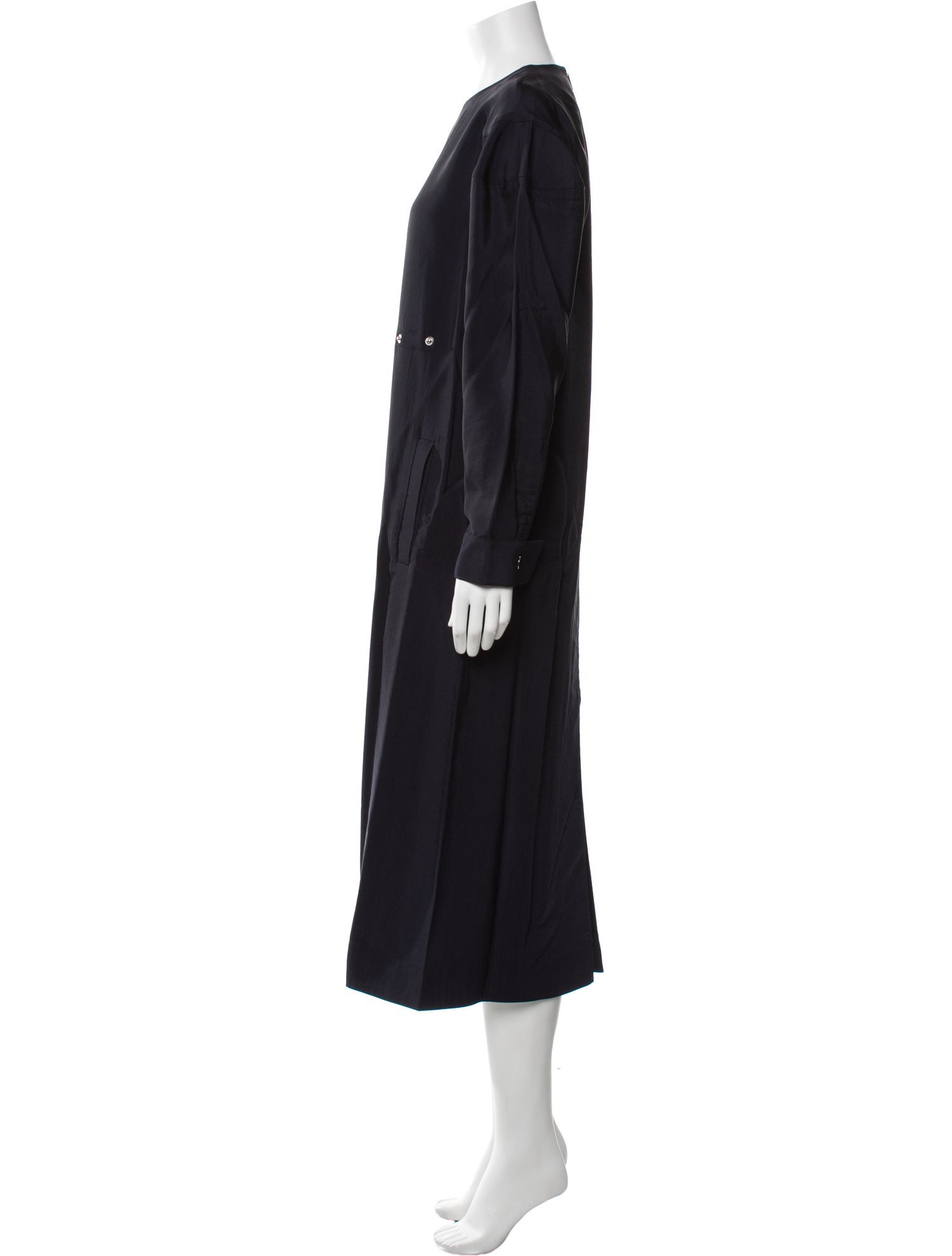 Tibi Crew Neck Long Dress