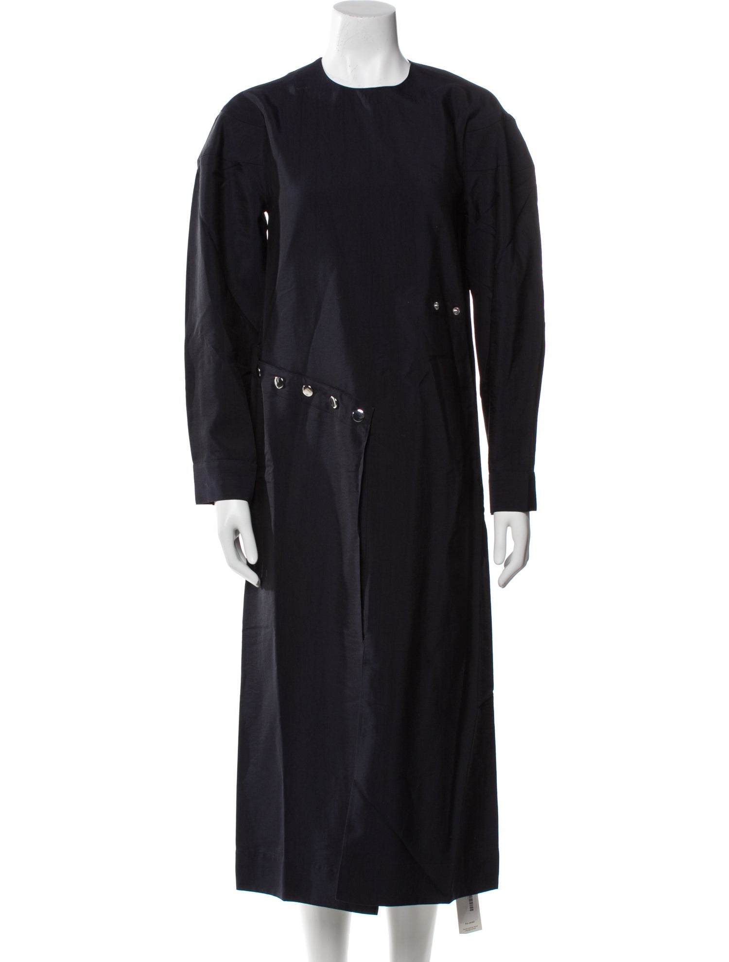 Tibi Crew Neck Long Dress