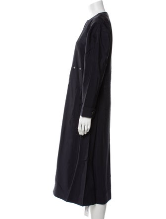 Tibi Crew Neck Long Dress
