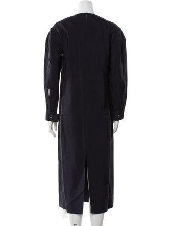 Tibi Crew Neck Long Dress