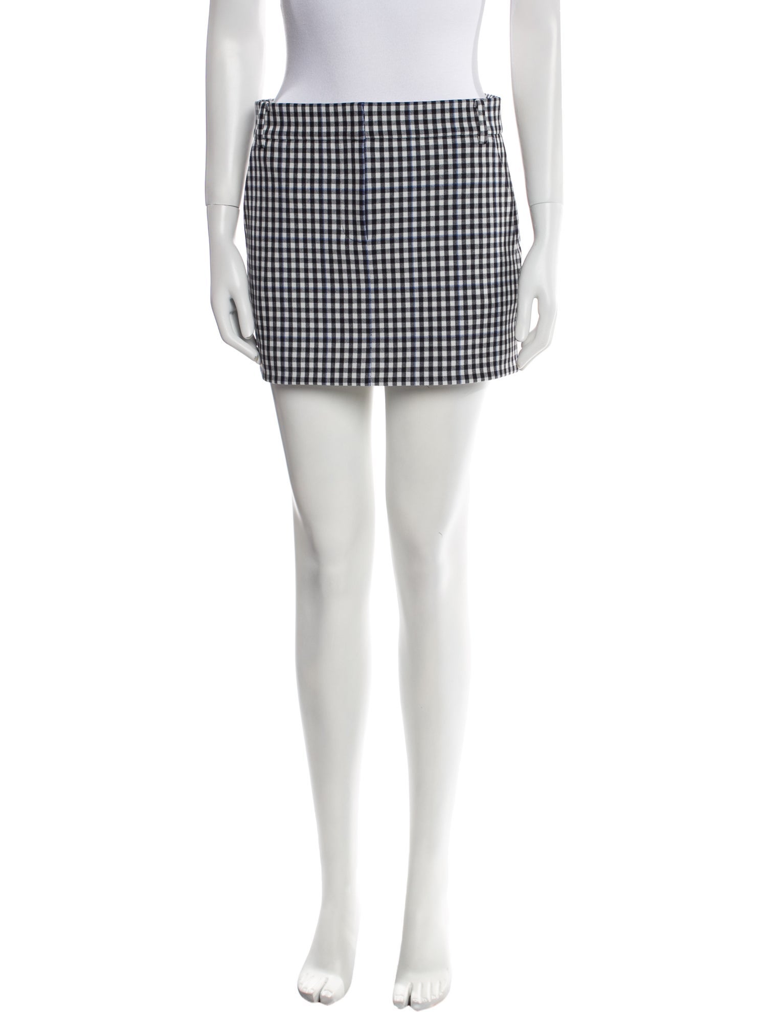 Tibi Plaid Print Mini Skirt w/ Tags