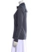Tibi V-Neck Long Sleeve Sweatshirt