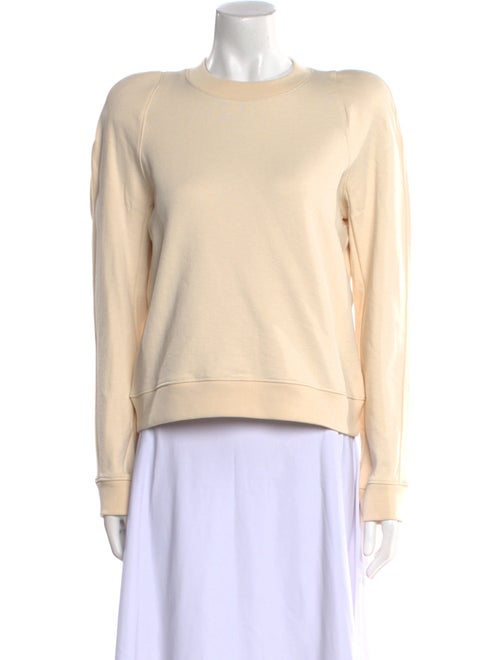 Tibi Crew Neck Long Sleeve Sweatshirt