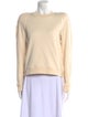 Tibi Crew Neck Long Sleeve Sweatshirt
