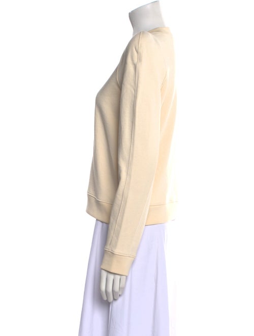 Tibi Crew Neck Long Sleeve Sweatshirt