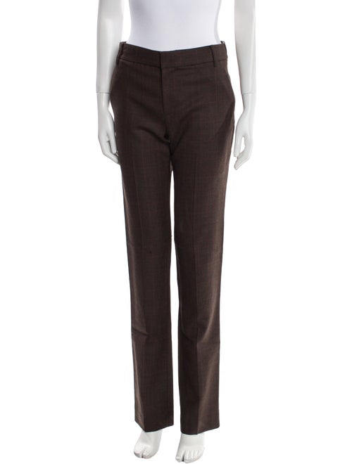 Tibi Virgin Wool Straight Leg Pants