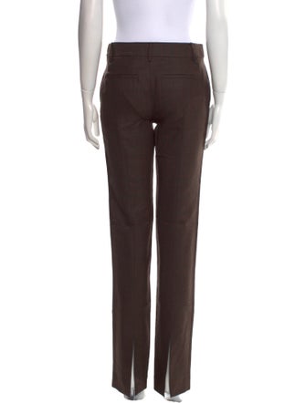 Tibi Virgin Wool Straight Leg Pants