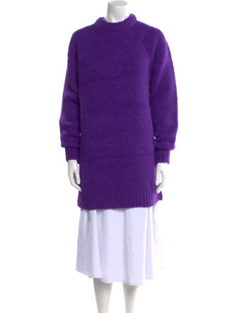 Tibi Alpaca Mini Dress