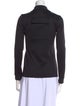Tibi Nylon Long Sleeve Sweatshirt