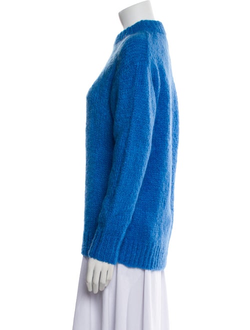 Tibi Mohair Mock Neck Sweater