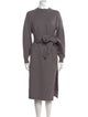 Tibi Wool Midi Length Dress
