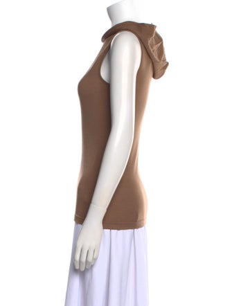 Tibi Wool Cowl Neck Top