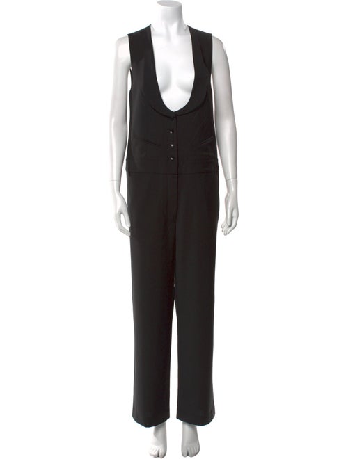 Tibi Scoop Neck Jumpsuit