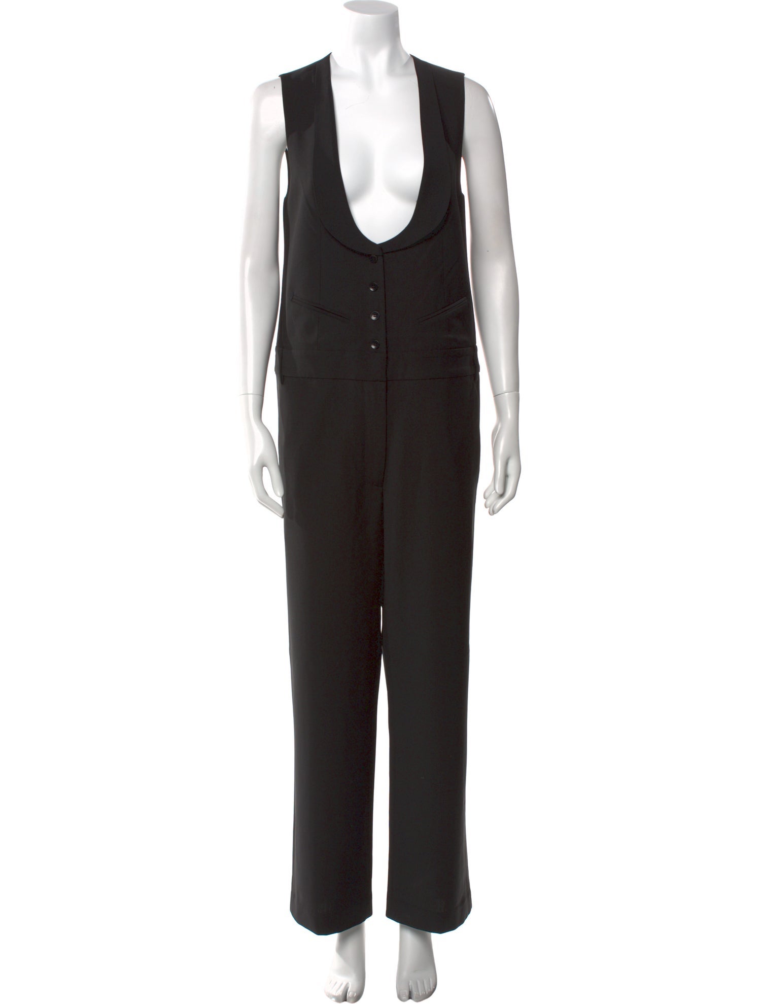 Tibi Scoop Neck Jumpsuit w/ Tags