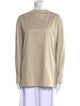 Tibi Mock Neck Long Sleeve Tunic