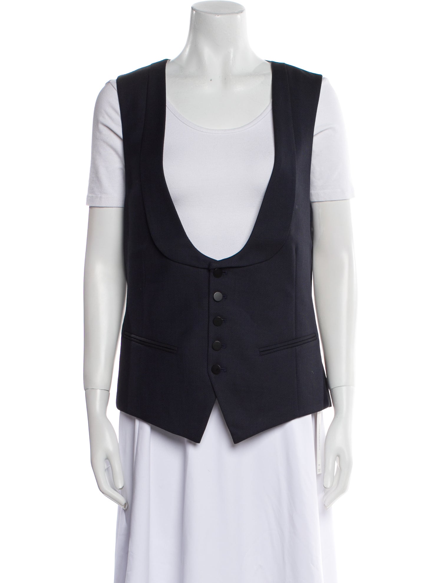 Tibi Wool Vest