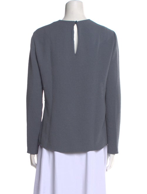 Tibi Crew Neck Long Sleeve Sweatshirt