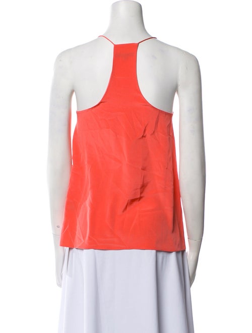 Tibi Silk V-Neck Top