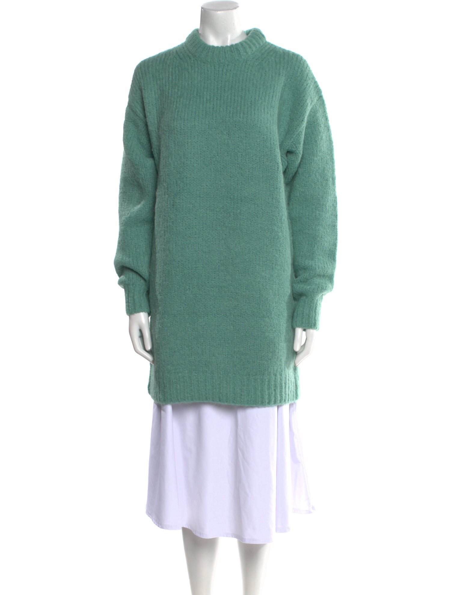 Tibi Alpaca Mini Dress