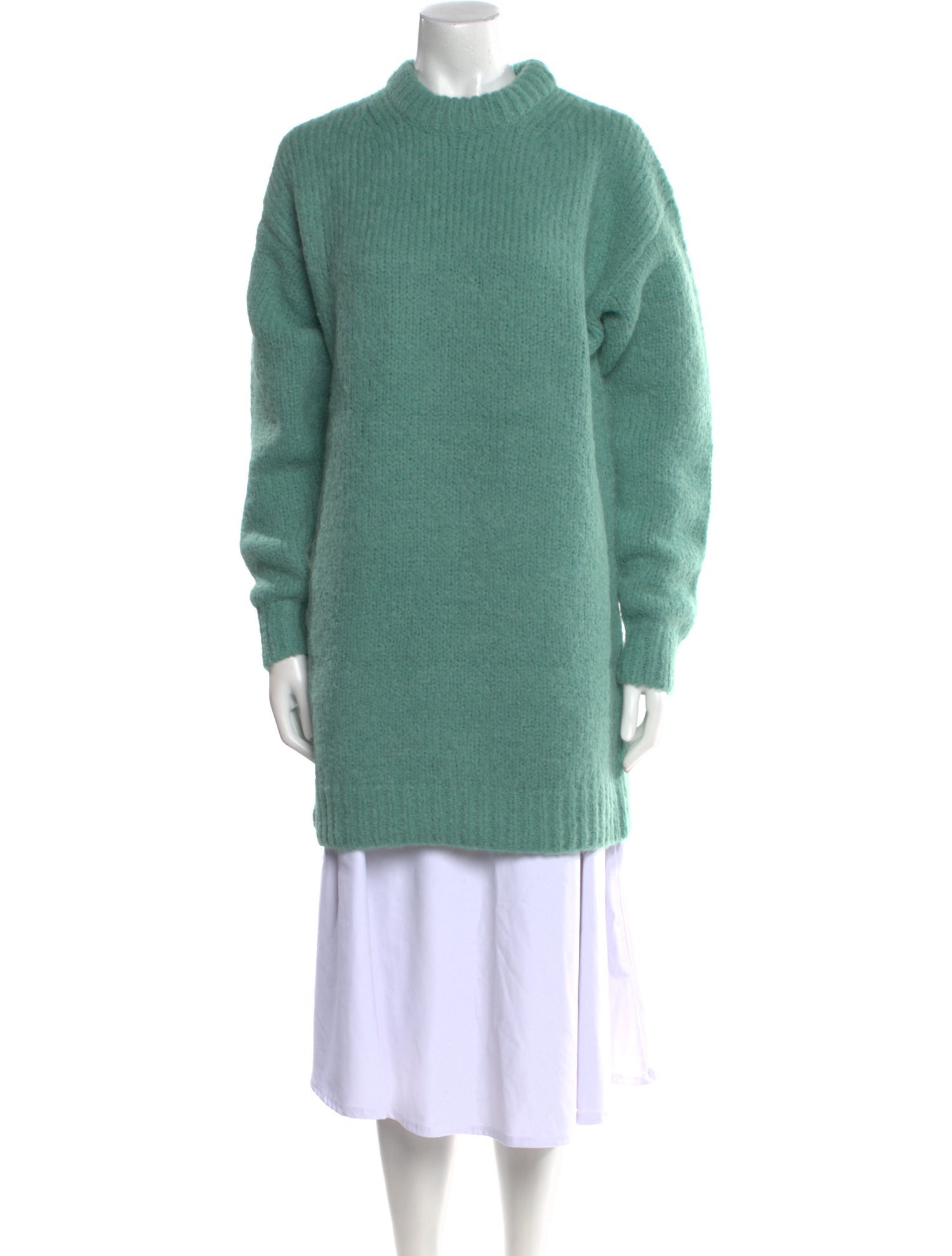 Tibi Alpaca Mini Dress