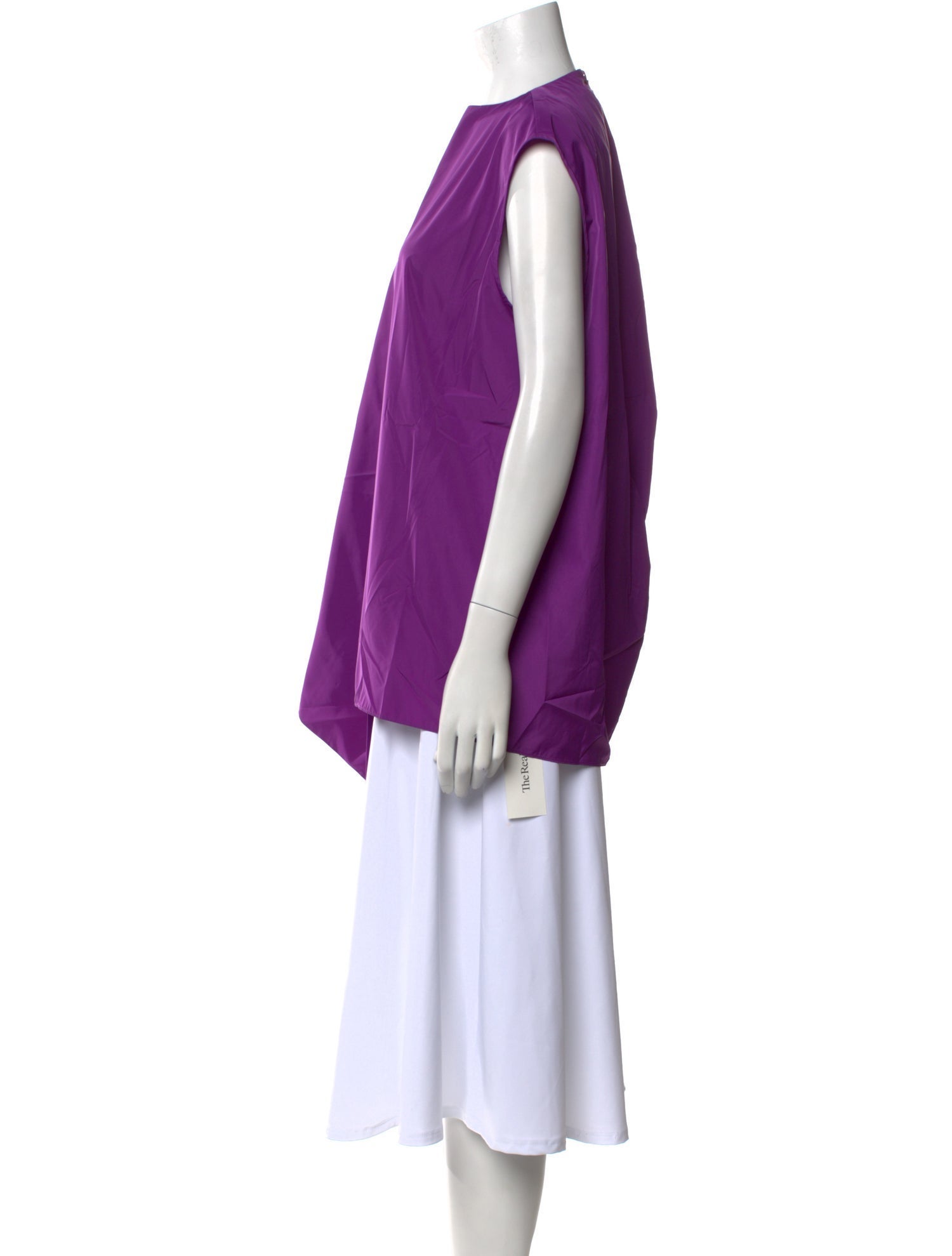 Tibi Crew Neck Sleeveless Tunic