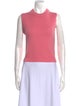 Tibi Lambswool Mock Neck Top